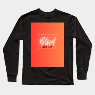 BLSSD Society Tangerine Long Sleeve T-Shirt